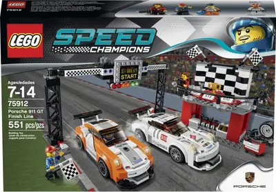 LEGO Speed Champions 75912 Porsche 911 GT Finish Line set, image 9
