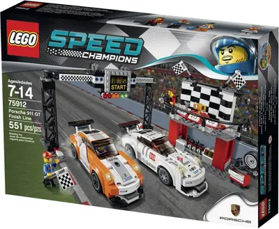 LEGO Speed Champions 75912 Porsche 911 GT Finish Line set, image 7