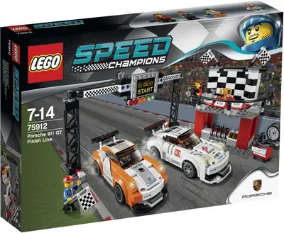 LEGO Speed Champions 75912 Porsche 911 GT Finish Line set, image 4