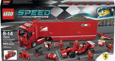 LEGO Speed Champions 75913 F14 T & Scuderia Ferrari Truck set, image 13