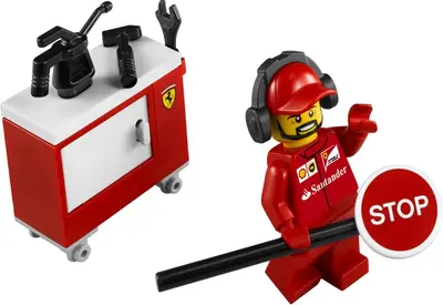 LEGO Speed Champions 75913 F14 T & Scuderia Ferrari Truck set, image 8
