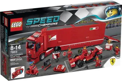 LEGO Speed Champions 75913 F14 T & Scuderia Ferrari Truck set, image 10