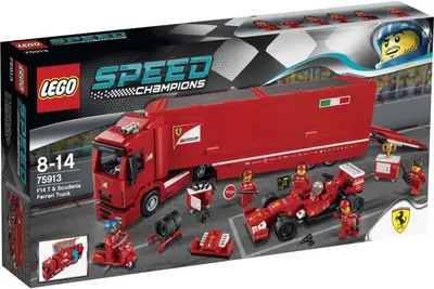 LEGO Speed Champions 75913 F14 T & Scuderia Ferrari Truck set, image 9