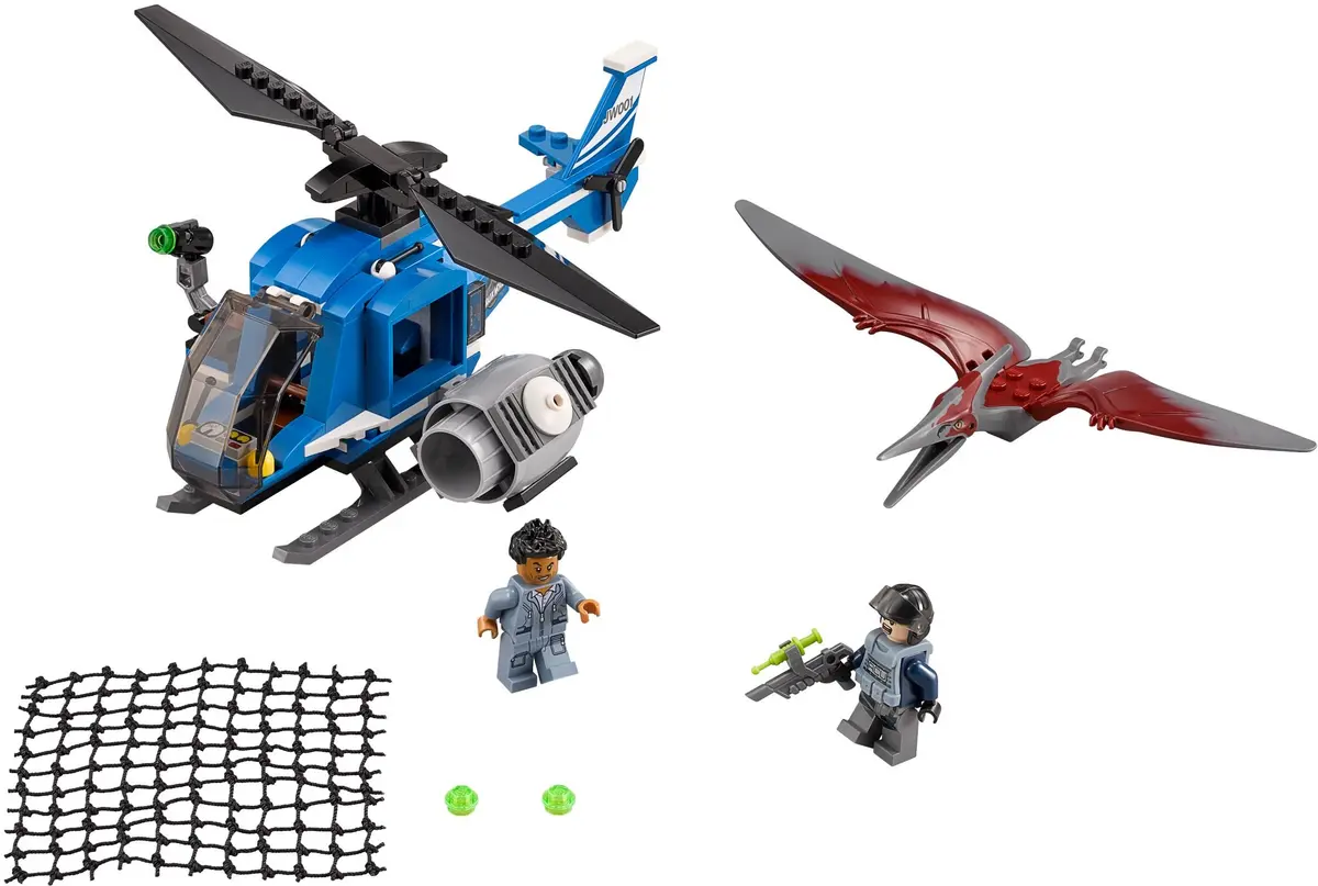 LEGO Jurassic World 75915 Pteranodon Capture set