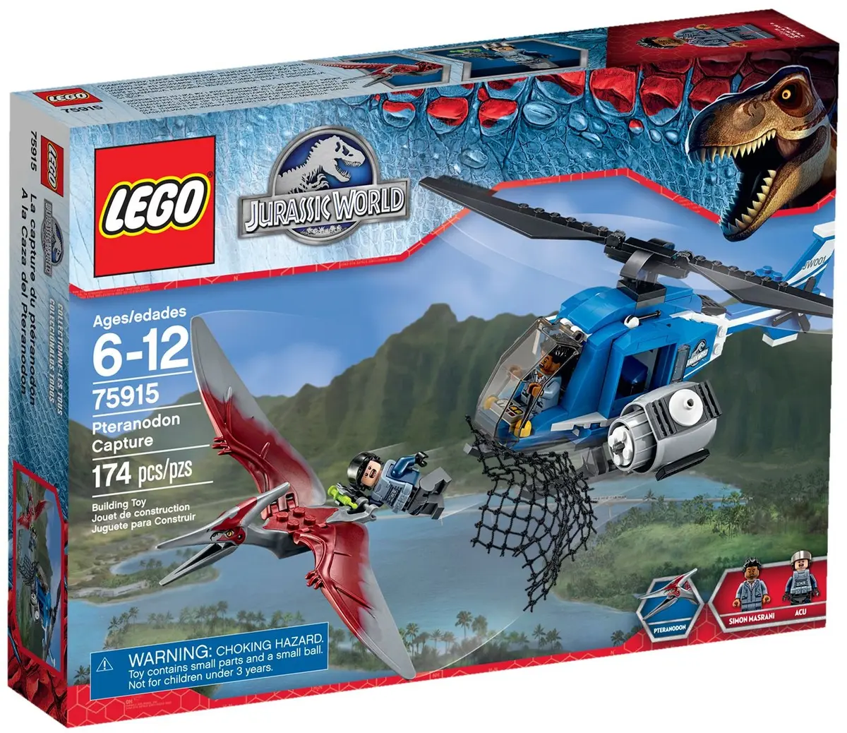 LEGO Jurassic World 75915 Pteranodon Capture set, image 2