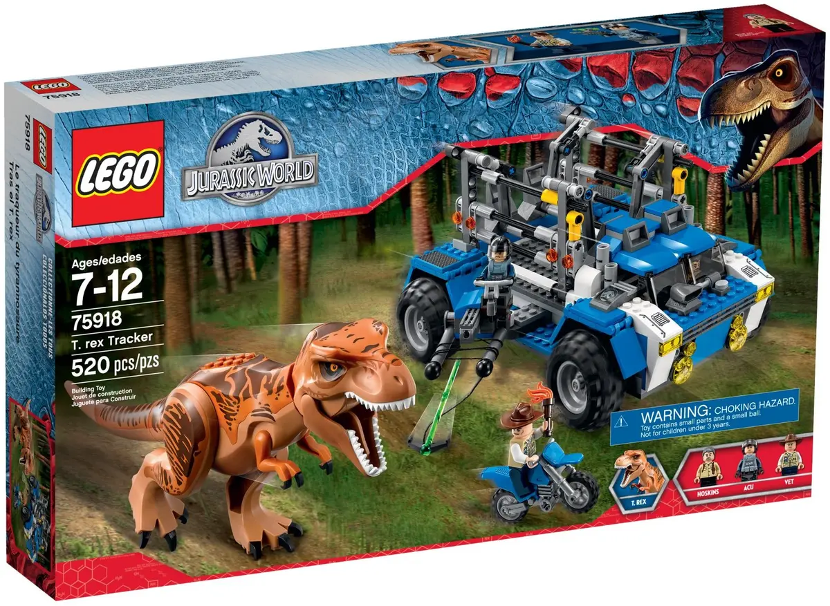 LEGO Jurassic World 75918 T. rex Tracker set, image 2
