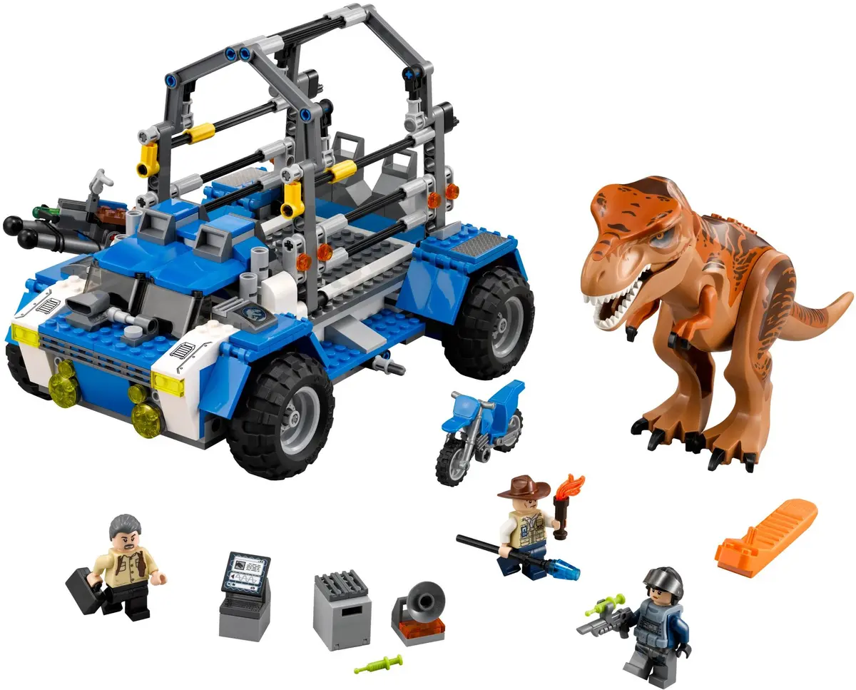 LEGO Jurassic World 75918 T. rex Tracker set