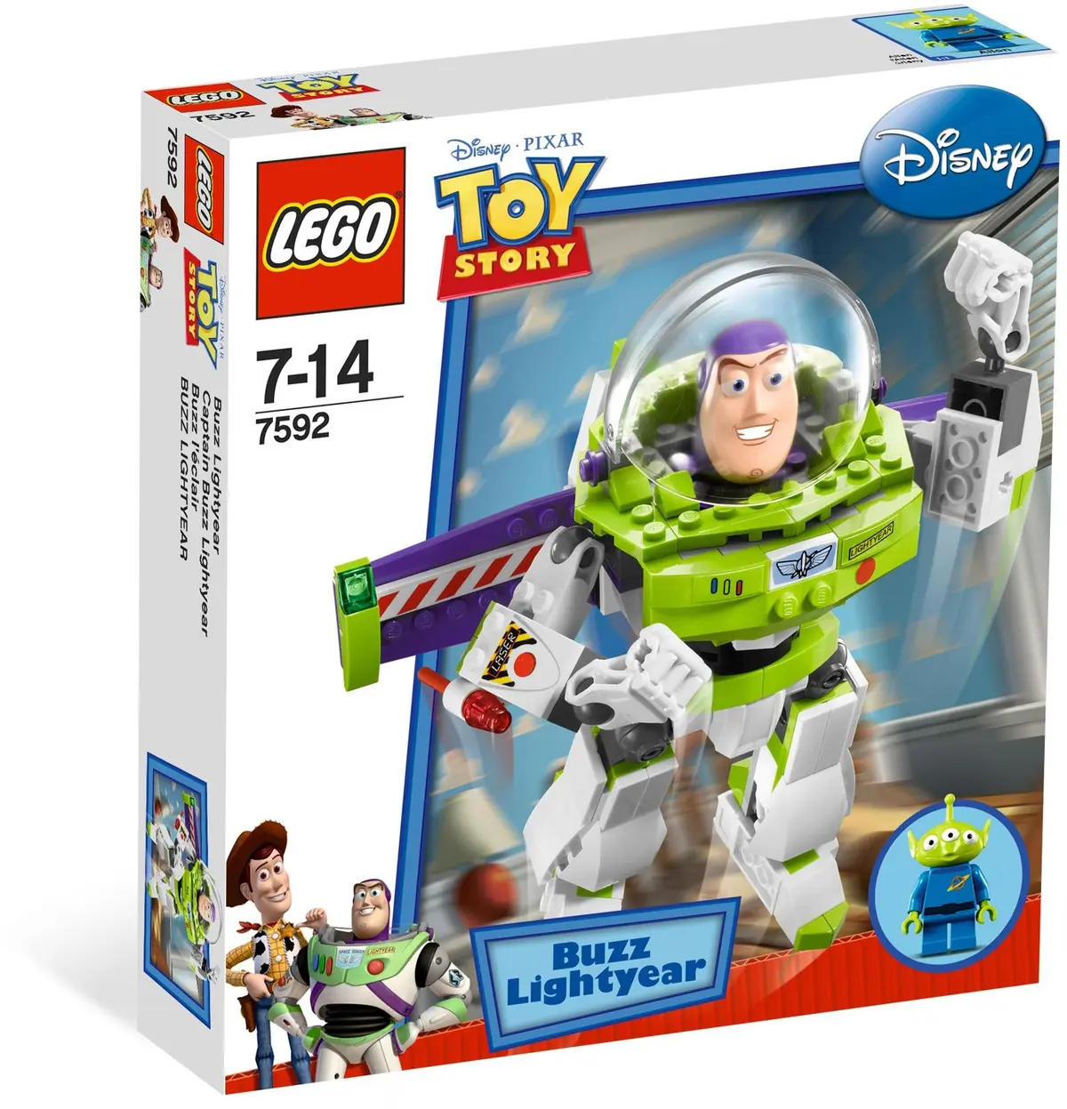 LEGO Toy Story 7592 Construct-a-Buzz set, image 9