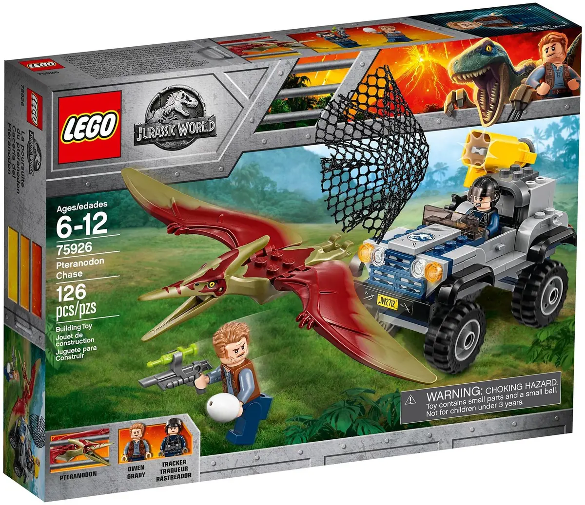 LEGO Jurassic World 75926 Pteranodon Chase set, image 2