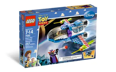 LEGO Toy Story 7593 Buzz's Star Command Spaceship set, image 4