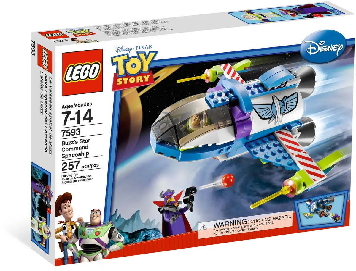 LEGO Toy Story 7593 Buzz's Star Command Spaceship set, image 10