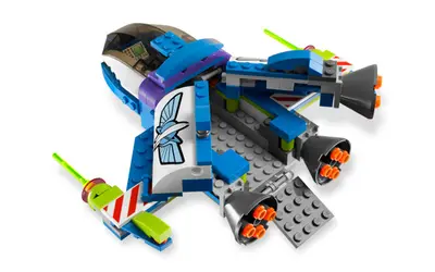 LEGO Toy Story 7593 Buzz's Star Command Spaceship set, image 7