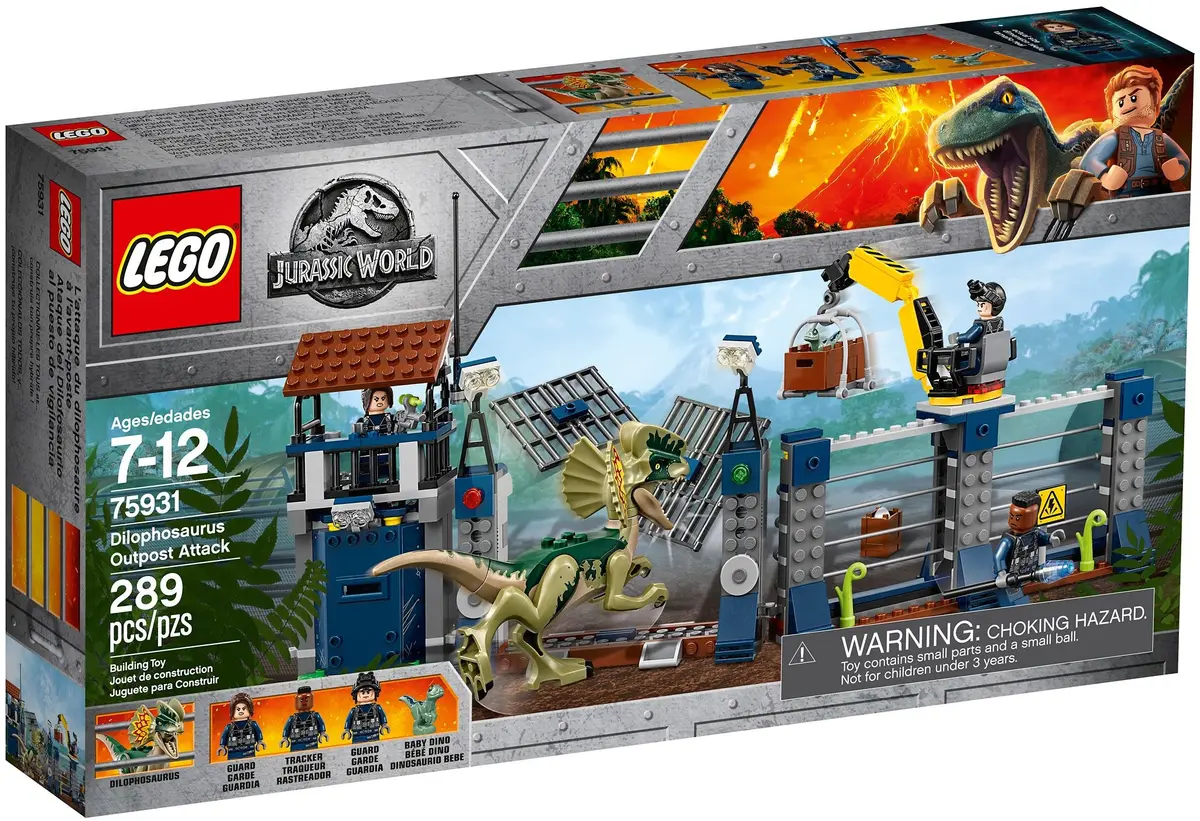LEGO Jurassic World 75931 Dilophosaurus Outpost Attack set, image 2