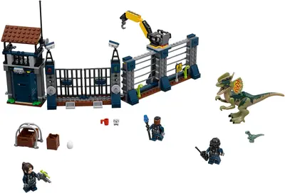 LEGO Jurassic World 75931 Dilophosaurus Outpost Attack set