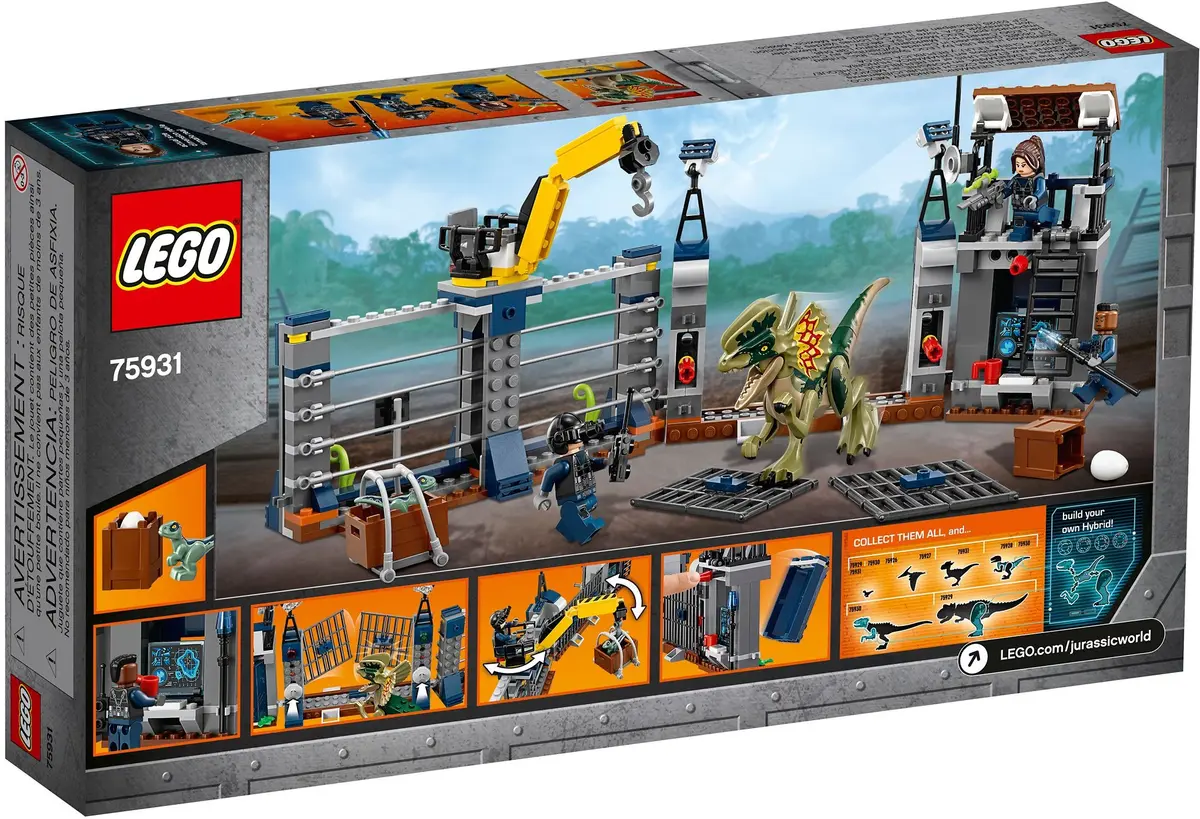 LEGO Jurassic World 75931 Dilophosaurus Outpost Attack set, image 5