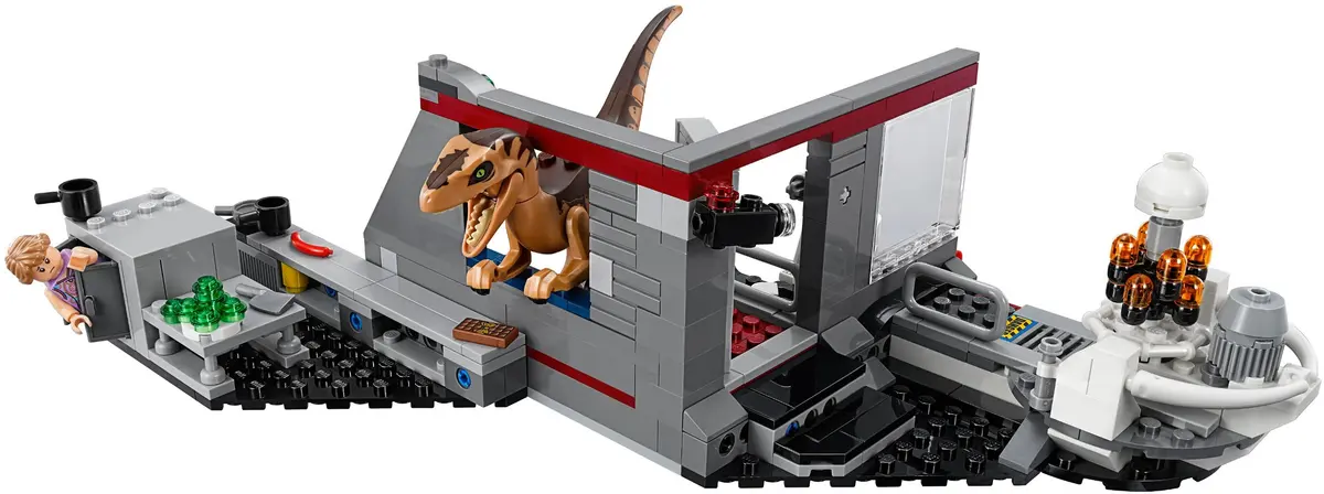 LEGO Jurassic World 75932 Jurassic Park Velociraptor Chase set, image 4