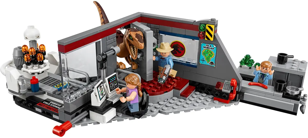 LEGO Jurassic World 75932 Jurassic Park Velociraptor Chase set, image 3