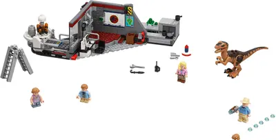 LEGO Jurassic World 75932 Jurassic Park Velociraptor Chase set
