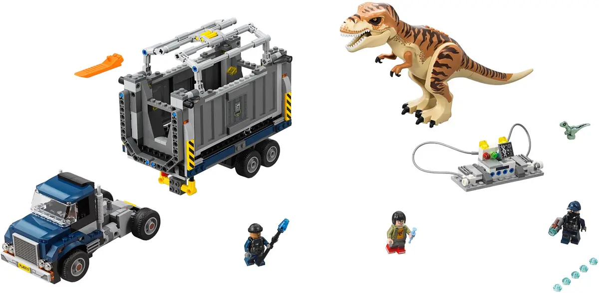 LEGO Jurassic World 75933 T. rex Transport set