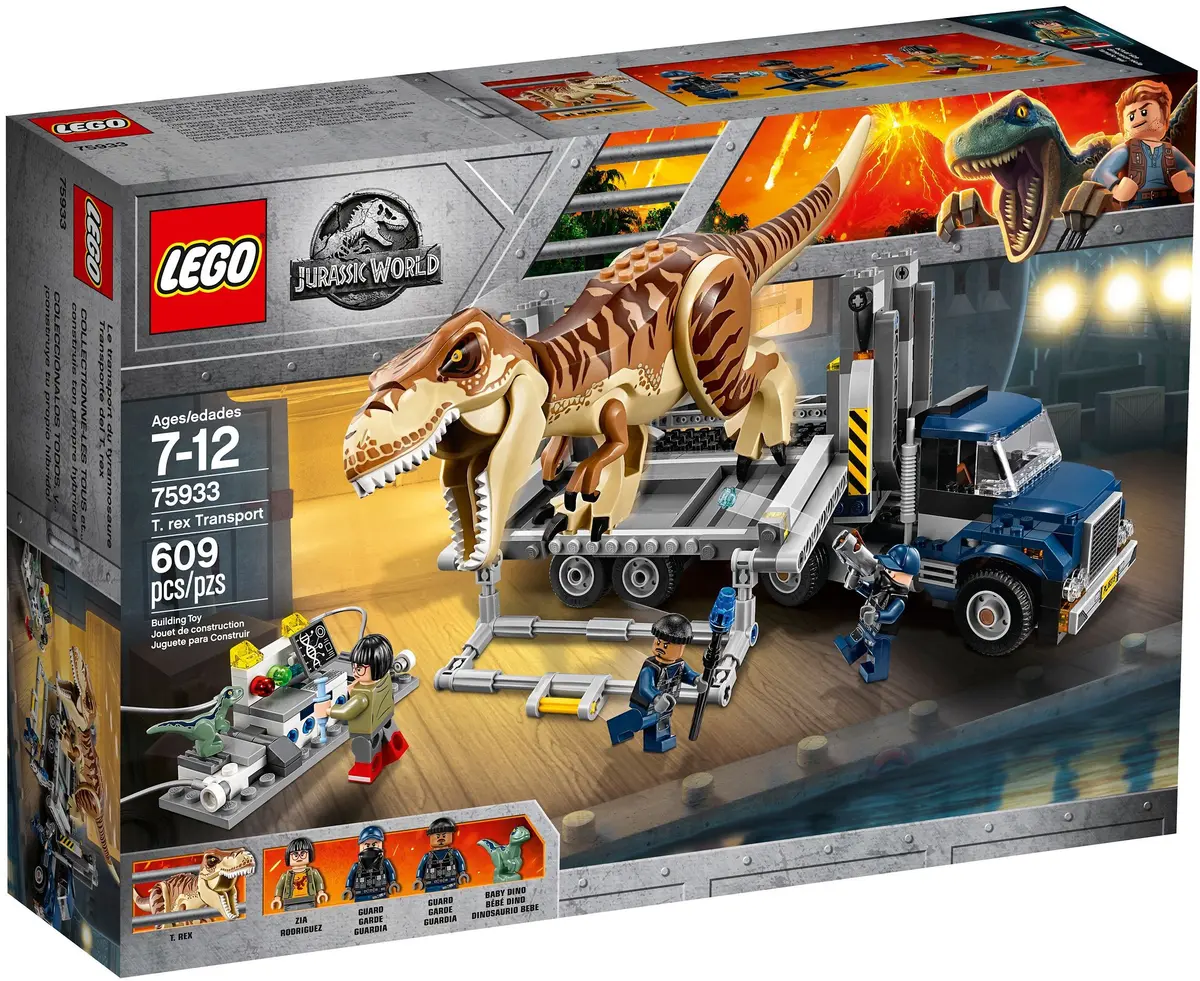 LEGO Jurassic World 75933 T. rex Transport set, image 2