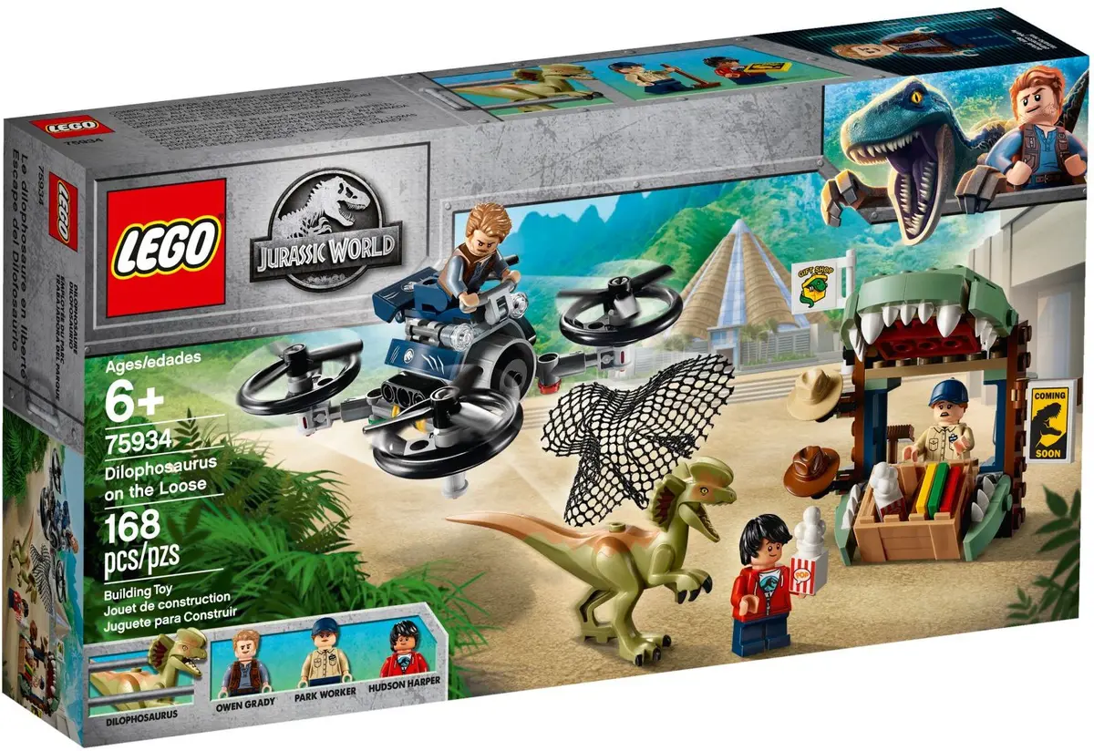 LEGO Jurassic World 75934 Dilophosaurus on the Loose set, image 2