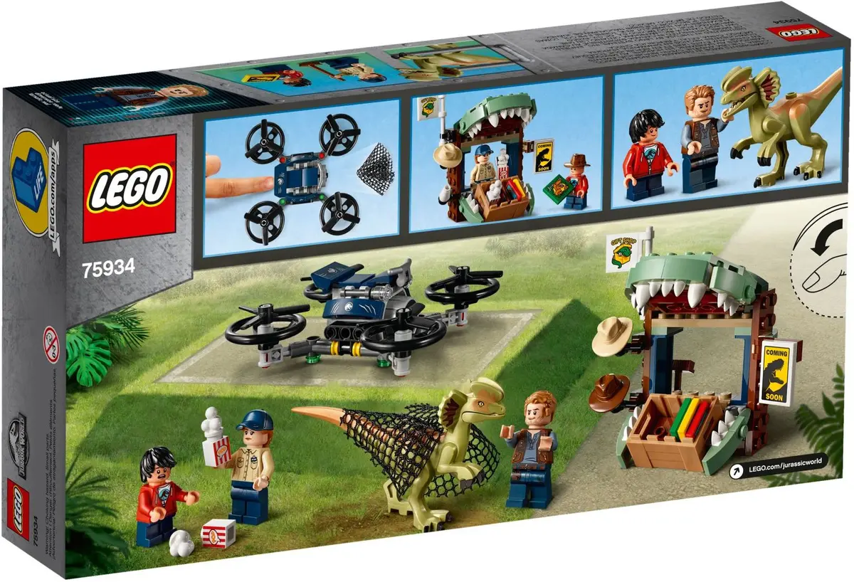 LEGO Jurassic World 75934 Dilophosaurus on the Loose set, image 5