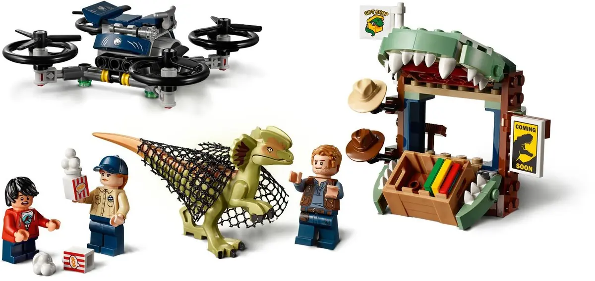 LEGO Jurassic World 75934 Dilophosaurus on the Loose set, image 4