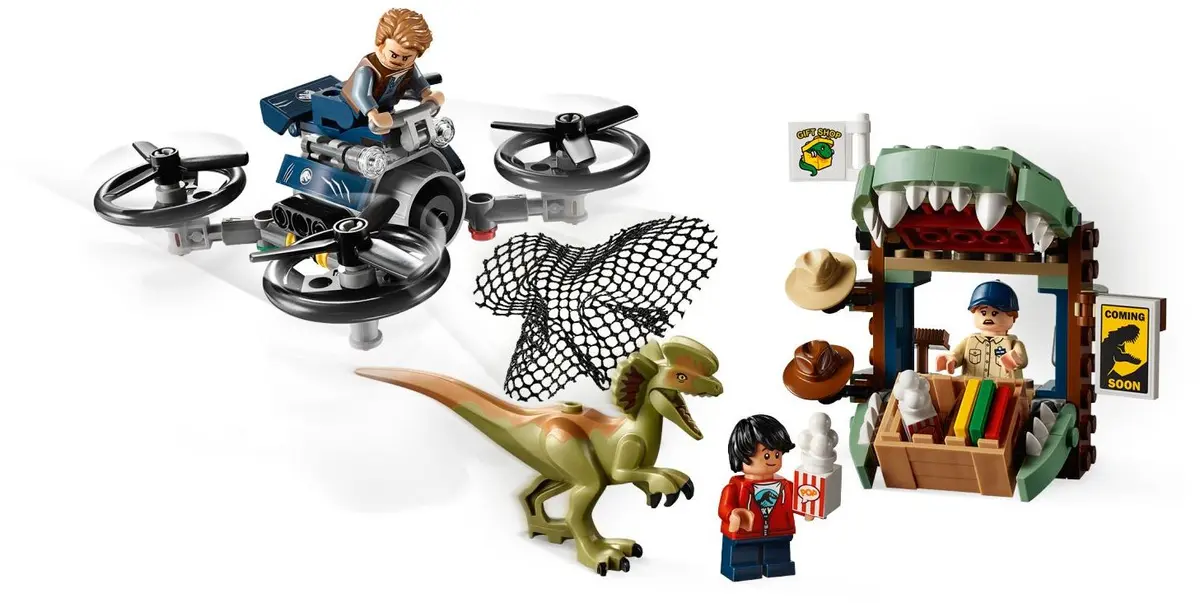 LEGO Jurassic World 75934 Dilophosaurus on the Loose set, image 3
