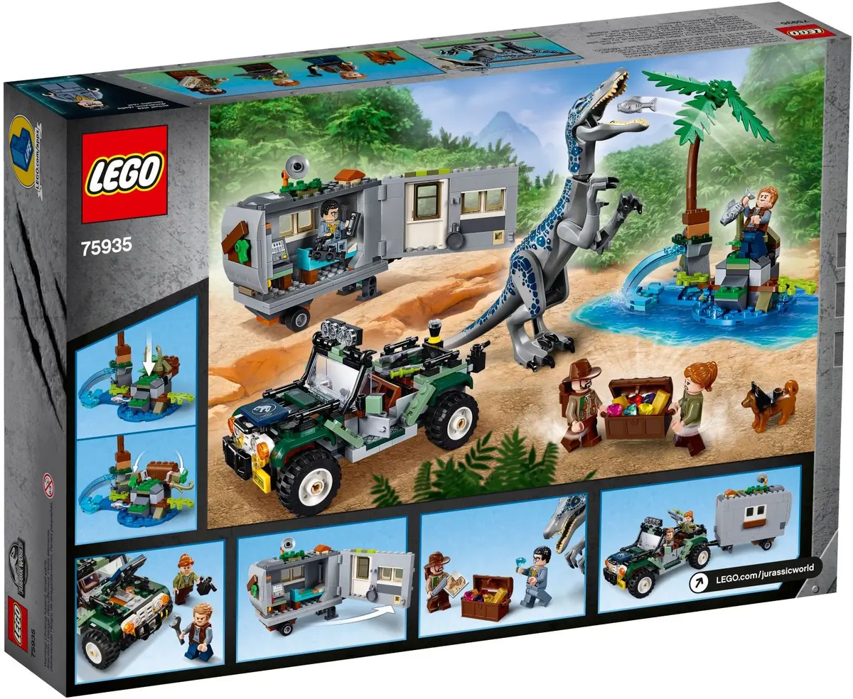 LEGO Jurassic World 75935 Baryonyx Face-Off: The Treasure Hunt set, image 3