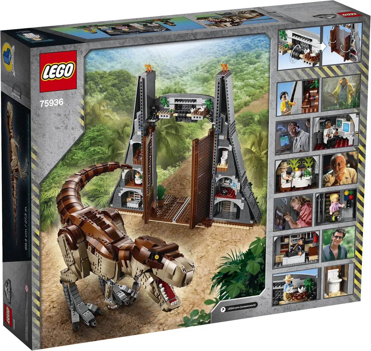 LEGO Jurassic World 75936 Jurassic Park: T. rex Rampage set, image 26