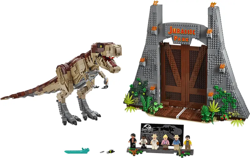 LEGO Jurassic World 75936 Jurassic Park: T. rex Rampage set