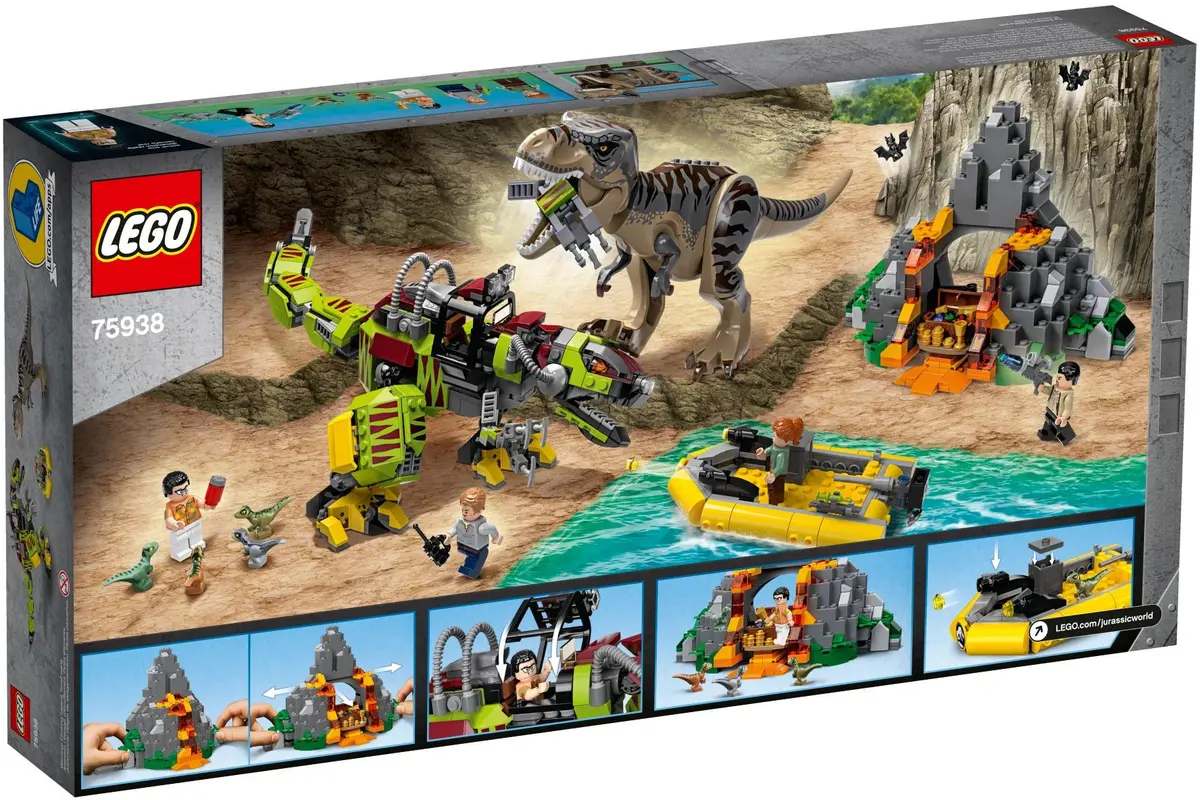 LEGO Jurassic World 75938 T. rex vs Dino-Mech Battle set, image 5