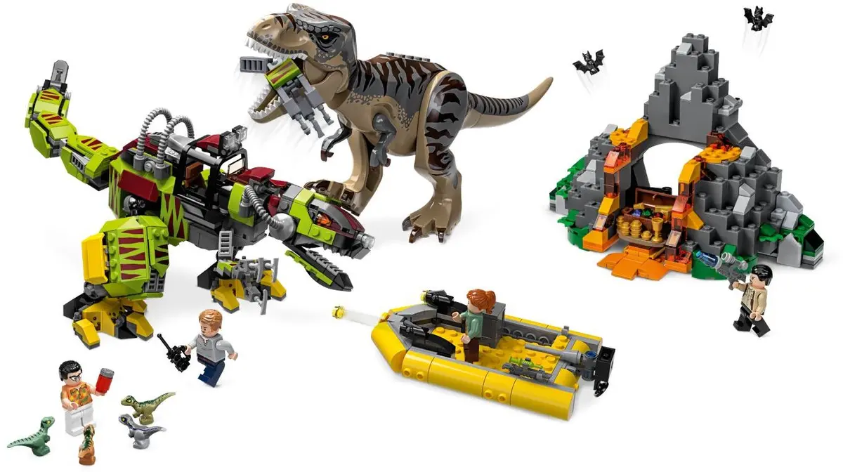 LEGO Jurassic World 75938 T. rex vs Dino-Mech Battle set, image 4