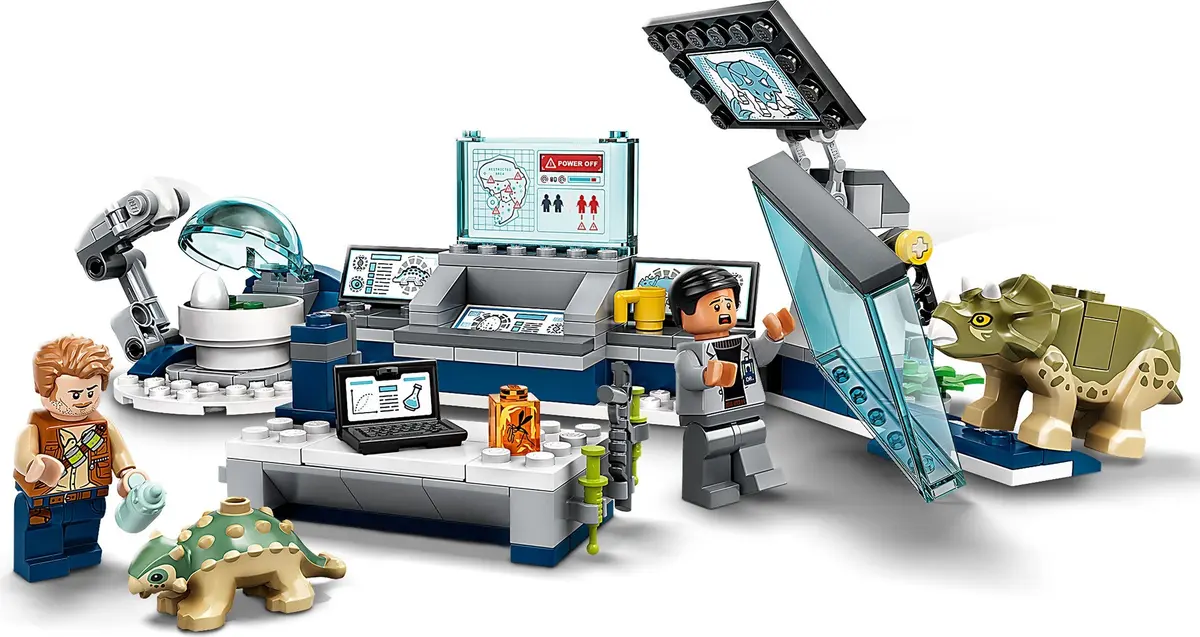 LEGO Jurassic World 75939 Dr. Wu's Lab: Baby Dinosaurs Breakout set, image 4