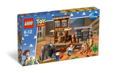 LEGO Toy Story 7594 Woody's Roundup! set, image 4