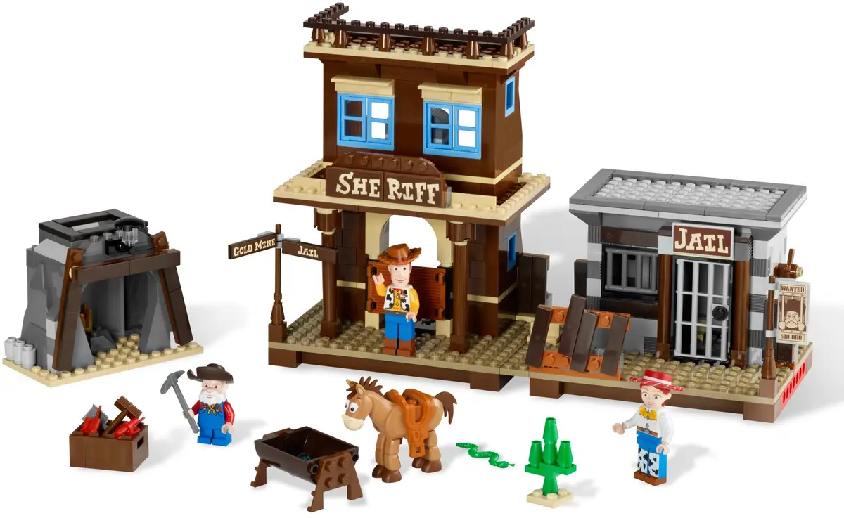 LEGO Toy Story 7594 Woody's Roundup! set