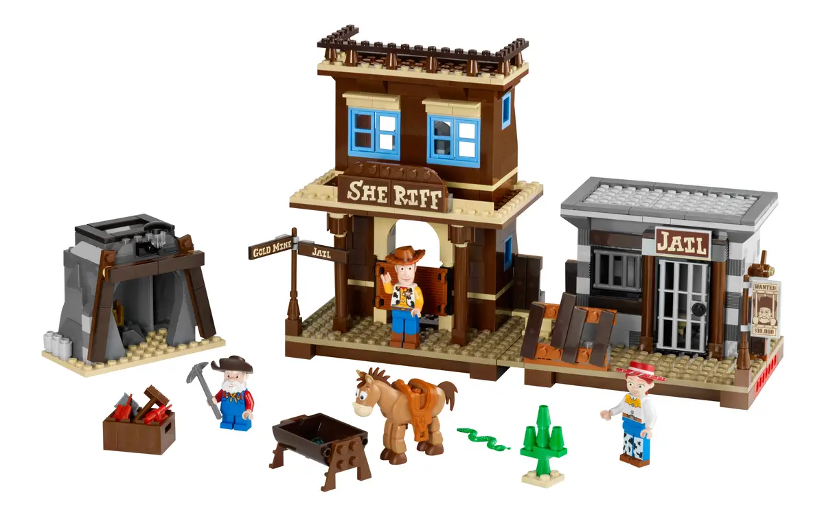 LEGO Toy Story 7594 Woody's Roundup! set, image 3