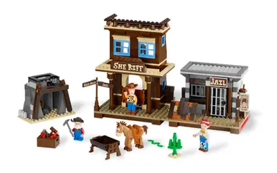 LEGO Toy Story 7594 Woody's Roundup! set, image 2
