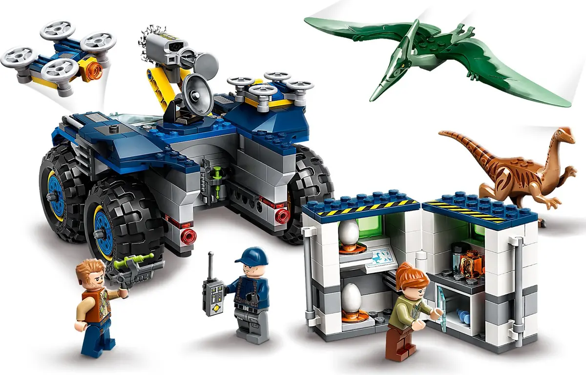 LEGO Jurassic World 75940 Gallimimus and Pteranodon Breakout set, image 6