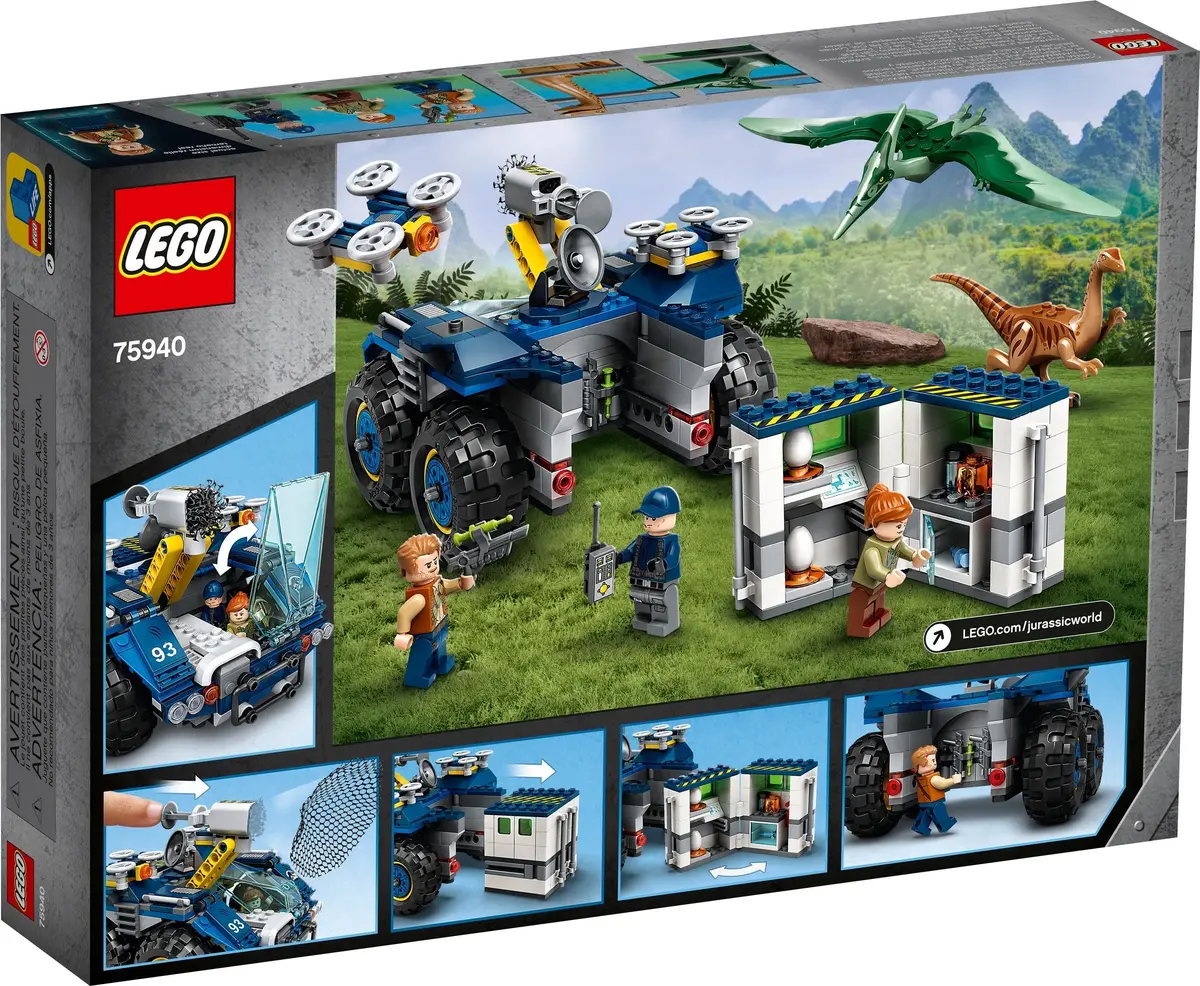 LEGO Jurassic World 75940 Gallimimus and Pteranodon Breakout set, image 11