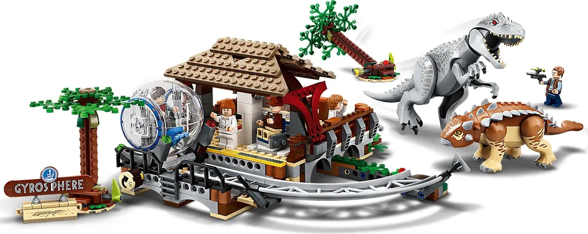 LEGO Jurassic World 75941 Indominus rex vs. Ankylosaurus set, image 6