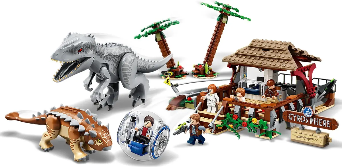 LEGO Jurassic World 75941 Indominus rex vs. Ankylosaurus set, image 5