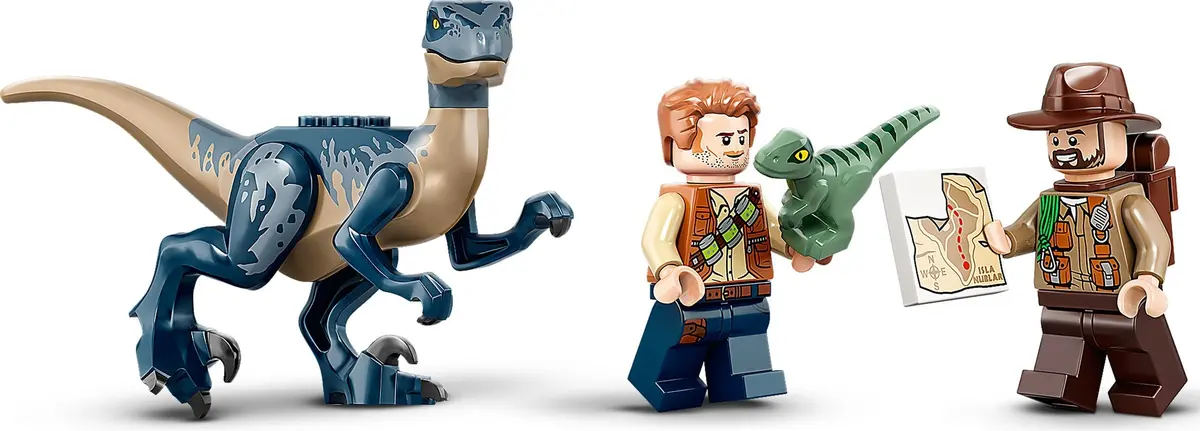 LEGO Jurassic World 75942 Velociraptor: Biplane Rescue Mission set, image 3