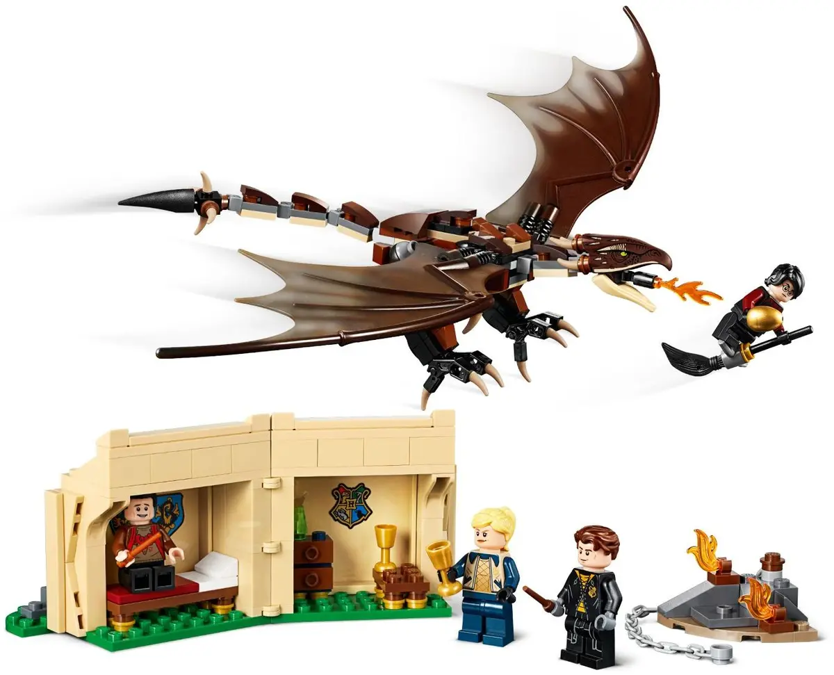 LEGO Harry Potter 75946 Hungarian Horntail Triwizard Challenge set, image 3
