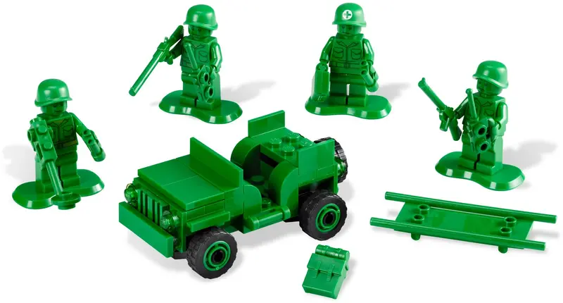 LEGO Toy Story 7595 Army Men on Patrol set