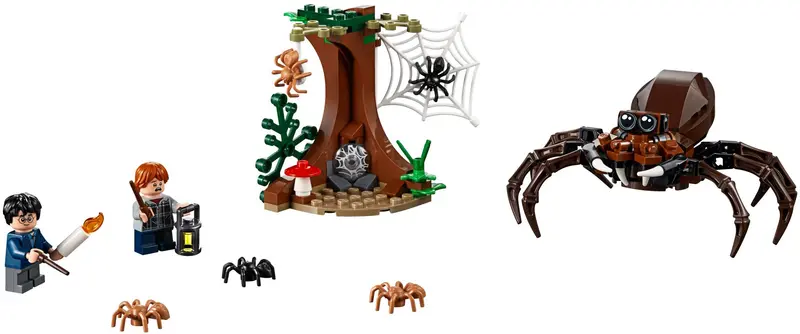 LEGO Harry Potter 75950 Aragog's Lair set