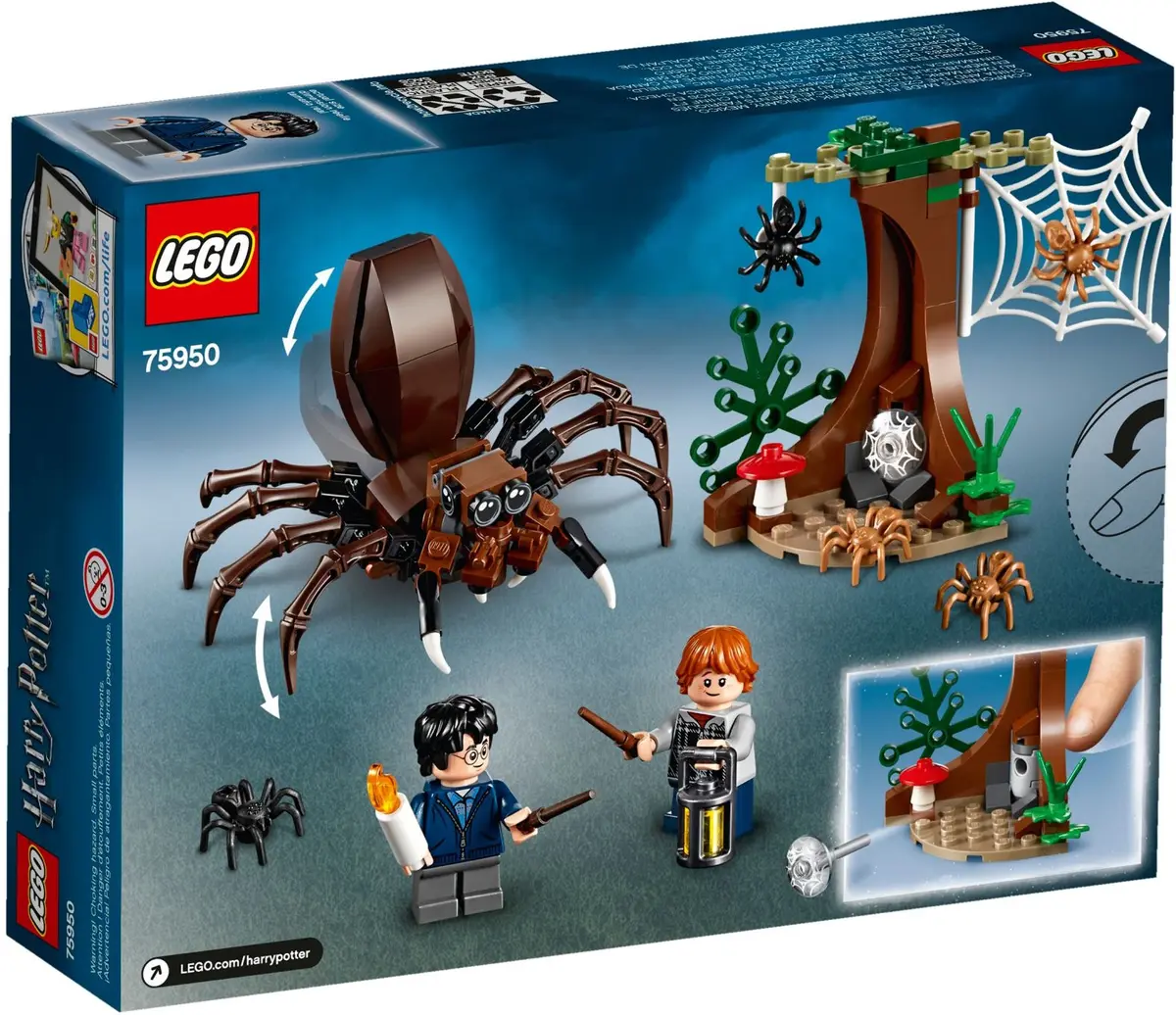 LEGO Harry Potter 75950 Aragog's Lair set, image 5