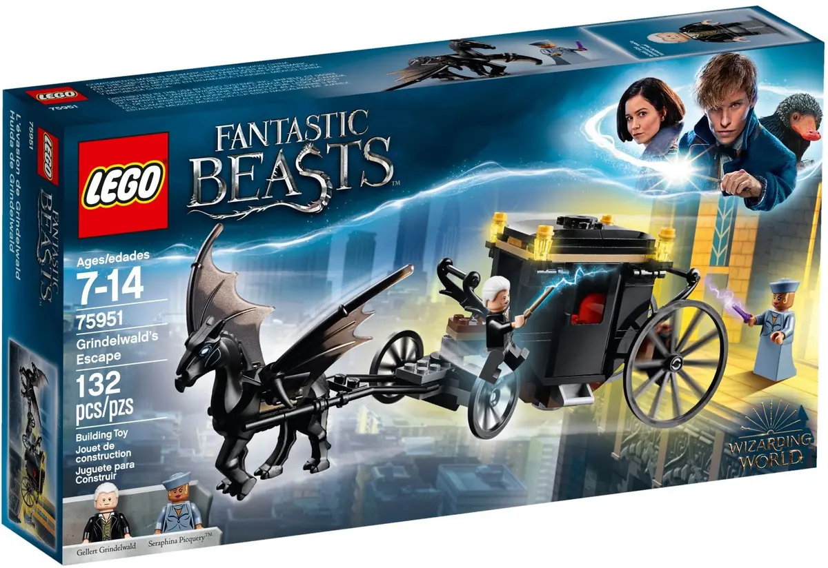 LEGO Harry Potter 75951 Grindelwald's Escape set, image 2