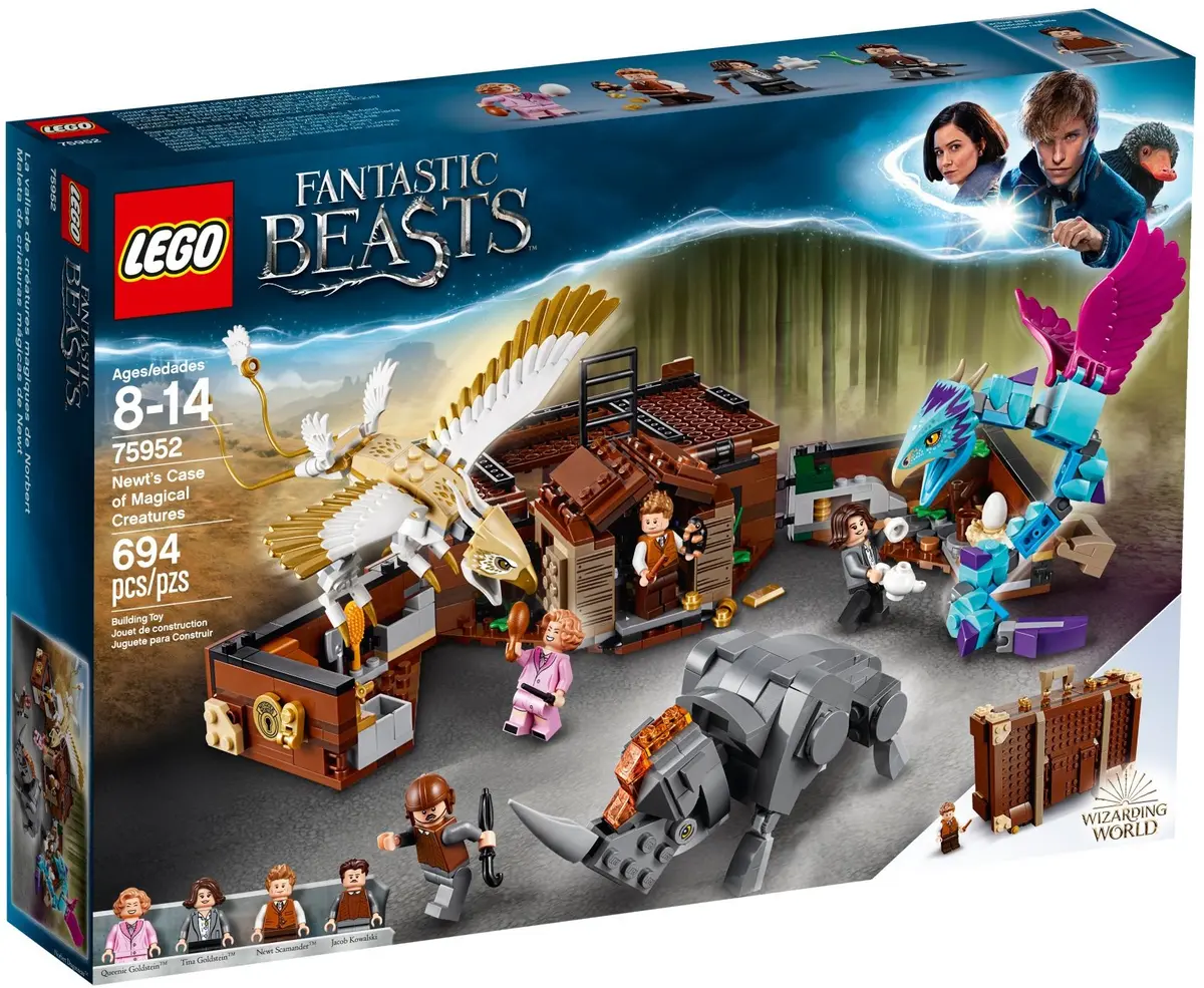 LEGO Harry Potter 75952 Newt's Case of Magical Creatures set, image 2