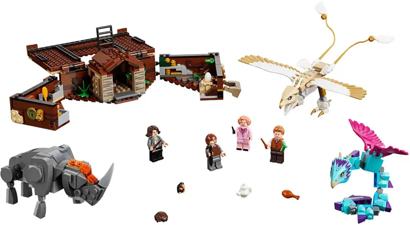 LEGO Harry Potter 75952 Newt's Case of Magical Creatures set